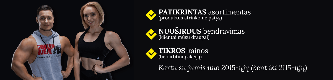 maisto papildai sportui iš sportuojantys.lt