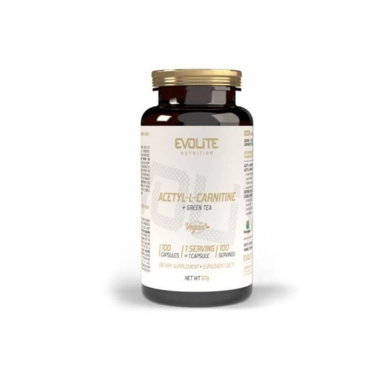 EvoLite Acetyl-L-Carnitine + Green Tea Lieknėjimui 100kaps.